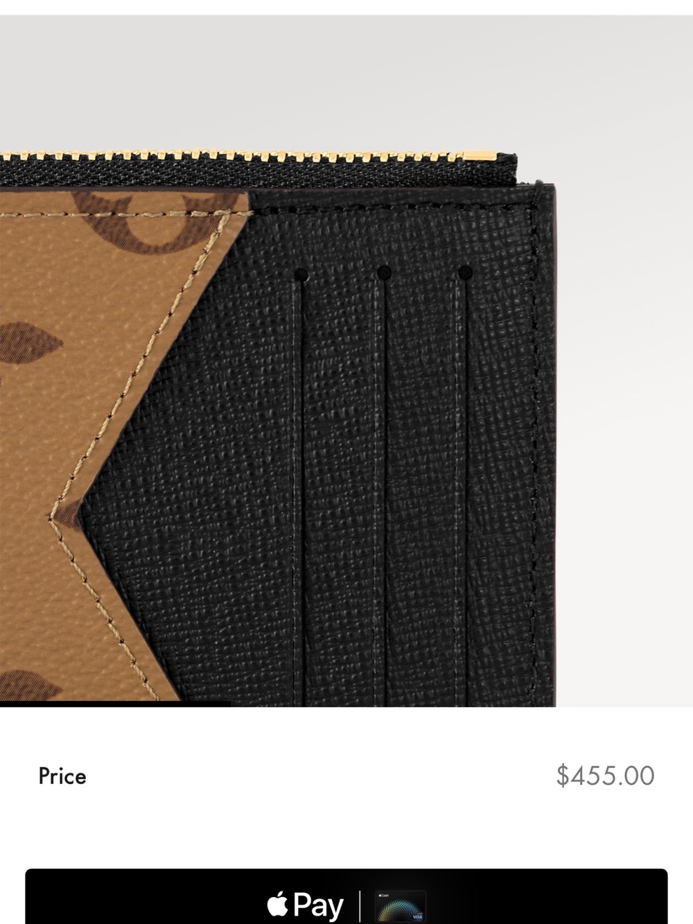 Louis Vuitton reverse print card holder - Picture 4 of 12